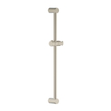 GROHE 27521EN0 New Tempesta® Cosmopolitan Shower Bar, 24 in L Bar, 2-3/4 in OAD, Brass, Brushed Nickel