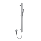 Perrin & Rowe 1340APC Cross Collection Handshower Hand Set, 1-Function Shower Head, 1.8 gpm Flow Rate, 59 in L Hose