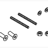 Kohler® 1045162 Threaded Rod Assembly