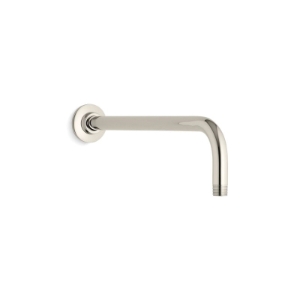 Kohler® 10124-SN Wall Mount Shower Arm and Flange, 14-5/8 in L x 2-1/4 in W Arm, 1/2 in NPT