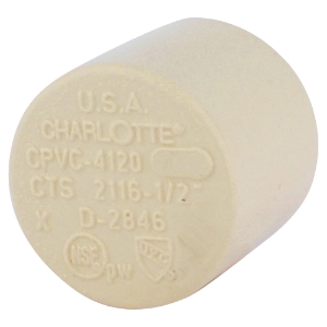 1/2 CPVC SXS CAP CTS2116