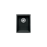 Blanco 513424 PRECIS™ SILGRANIT® II Medium Composite Sink, Anthracite, Rectangle Shape, 12.6 in L x 15-3/4 in W x 7-1/2 in D Bowl, 13-3/4 in L x 18 in W, Undermount, Granite