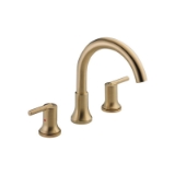 DELTA® T2759-CZ Roman Tub Trim, Trinsic®, 1.75 gpm Flow Rate, 8 to 16 in Center, Champagne Bronze, 2 Handles, Traditional