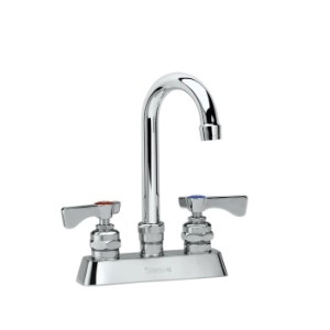 Krowne® 15-325L ROYAL Wall Mount Faucet, 2 gpm Flow Rate, 4 in Center, Gooseneck Spout