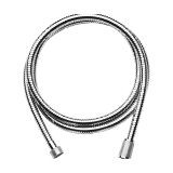 GROHE 28145000 Relexaflex Shower Hose, 1/2 in, 79 in L, 16 bar Working, Metal, StarLight® Polished Chrome