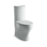 Kohler® 6355-95 2-Piece Toilet, Persuade® Curv Comfort Height®, Elongated Bowl, 16-1/2 in H Rim, 12 in Rough-In, 1.6 gpf Full Flush/1 gpf Reduced Flush, Ice Grey