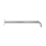 GROHE 26632000 26632_0 Rainshower™ Shower Arm with Square Flange, 14-3/4 in L, 1/2 in MNPT, Polished Chrome