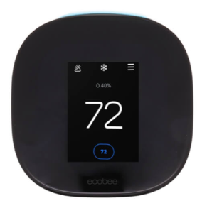 ecobee EB-STATE6P-01 Smart Thermostat Premium - Wi-Fi Thermostat - 7-Day Programmable - Voice Control - HomeKit Alexa Enabled - SmartSensor Included