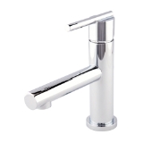 Gerber® D224158 Parma® Lavatory Faucet, 1.2 gpm Flow Rate, 3-1/4 in H Spout, 1 Handle, Touch-Down Drain, 1 Faucet Hole, Polished Chrome