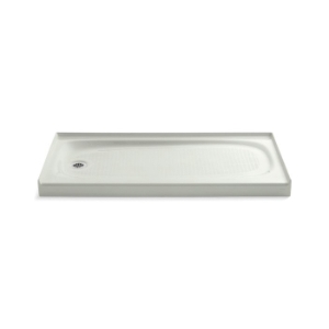 Kohler® 9053-NY Salient® Single Threshold Shower Receptor, Dune, Left Drain, 60 in L x 30 in W x 3-3/4 in D