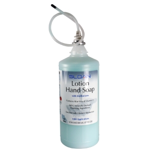 Sloan® 0346017 ESD-217 Lotion Hand Soap With Moist 800 ml Bottle, Bottle Package, Blue/Green