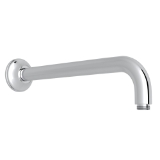 Perrin & Rowe 1455/12APC Cross Collection Wall Mount Shower Arm Ceiling, Polished Chrome