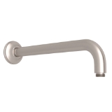 Perrin & Rowe 1455/12STN Cross Collection Wall Mount Shower Arm Ceiling, Satin Nickel