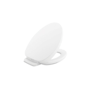 Kohler® 10349-0 Heated Toilet Seat, Purewarmth™, Elongated Bowl, Closed Front, Plastic, White