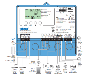 Tekmar® 274 4-Stage Boiler Control, NTC Thermistor Sensor