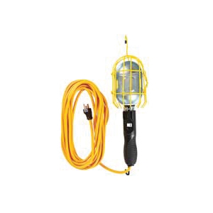 Southwire® Polar/Solar® 58578802SW Electric Heavy Duty Portable Handheld Light, Incandescent Lamp, 100 W Lamp, 120 VAC, 25 ft L Cord, 16 AWG Conductor