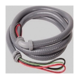 Diversitech 6-12-6NM Non-Metallic DiversiWhip, 1/2 in Dia x 6 ft L, 10 AWG Wire