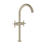 GROHE 18026EN3 18026_3 Atrio® New Cross Handle, Brushed Nickel