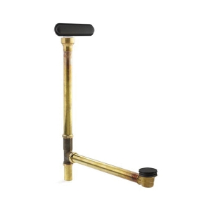 Kohler® 7271-BL ClearFlo™ K-7271 Slotted Overflow Bath Drain, Brass, Matte Black
