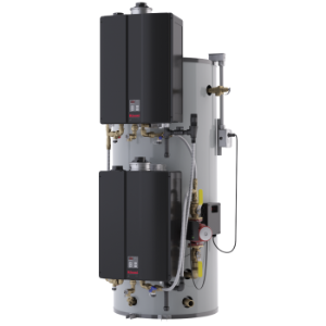 Rinnai® CHS398100HVIP 398MBH Vertical Stacked Condensing Tank Hybrid System, LP