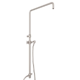 Rohl® 1560STN Traditional Riser, Satin Nickel