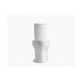 Kohler® 6355-0 6355 2-Piece Toilet, Persuade® Curv, Elongated Bowl, 16-1/2 in H Rim, 12 in Rough-In, 1/1.6 gpf Flush Rate, White