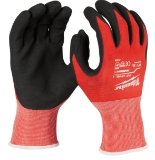 Milwaukee® 48-22-8903 Breathable Unisex Gloves, XL, Nylon/Lycra Blend, Knit Cuff, Resists: Cut and Puncture, ANSI Cut-Resistance Level: A1, ANSI Puncture-Resistance Level: 1