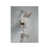 DELTA® T17451-SS Monitor® 17 Tub and Shower Trim, 2.5 gpm Shower, Stainless