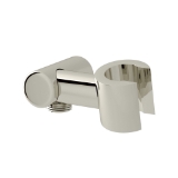 Perrin & Rowe 1630PN Cross Collection Handshower Holder Mount Outlet, Wall Mounting, Brass, Satin Nickel