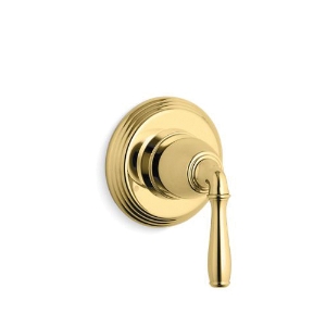 Kohler® T376-4-PB Transfer Valve Trim, Vibrant® Polished Brass