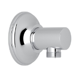 Perrin & Rowe® 1690APC Modern Handshower Outlet Mount Riser Pair, Polished Chrome