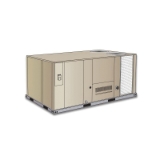 Allied Commercial™ BV597 K-Series™ KGB 2-Stage Packaged Gas Heating/Electric Cooling Rooftop Unit, 5 ton Nominal, 104000 Btu/hr Heating, 230 VAC, 3 ph, 11 EER, Horizontal/Downflow Air Flow