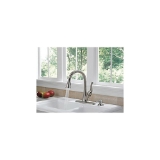 DELTA® 16968-SSSD-DST Talbott™ Kitchen Faucet, 1.8 gpm Flow Rate, Stainless, 1 Handle, 1 Faucet Hole, Function: Traditional, Commercial