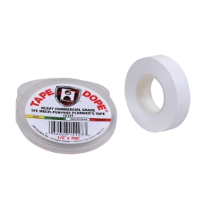 Hercules® Tape Dope® 15127 Pipe Joint Tape, 500 in L x 3/4 in W, PTFE