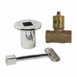 Sioux Chief HearthMaster™ 954 Straight Quarter-Turn Gas Ball Valve, FNPT, Brass Body