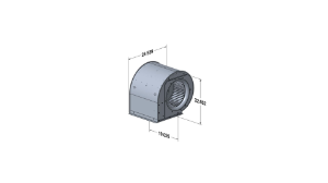 ALLIED™ 58W16 604790-01 Blower Housing Assembly, 15" x 15"