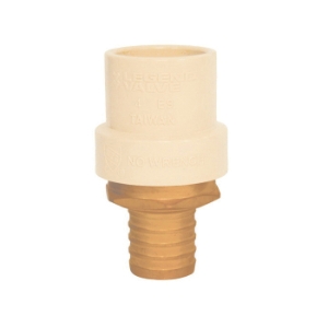 LEGEND 302-455NL Adapter, 1 in Nominal, F1960 PEX x CPVC End Style