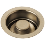 Brizo® 69070-GL Kitchen Disposal and Flange Stopper, 4-1/2 in Nominal, 4-1/2 in OAL, Brass, Luxe Gold