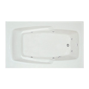 Mansfield® 60 x 36 Left Hand Drain Whirlpool Tub with Skirt, White
