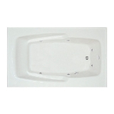 Mansfield® 60X36 Left Hand Drain Whirlpool W/Skirt White