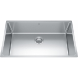 Kindred BSU1831-9N Brookmore Undermount Sink, 18 Gauge, Stainless Steel, Single Bowl, 30.6" L x 18.2" W