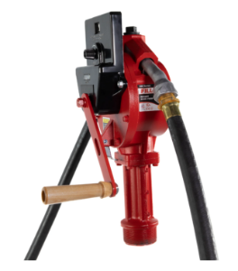 FILL-RITE® Rotary Hand-Operated Fuel Transfer Pump with Gallon Counter  Nozzle Spout