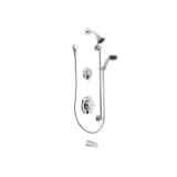 Moen® 8343 Posi-Temp® Tub and Shower, 2.5 gpm Flow Rate, Full Spray, Chrome