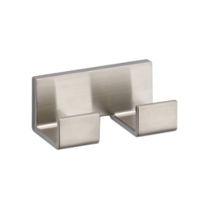 DELTA® 77736-SS Vero® Double Robe Hook, Stainless