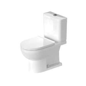DURAVIT 09415000U4 DuraStyle Basic Single Flush Toilet Tank, 1.28 gpf, Right Lever Flush, White