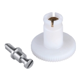 GROHE 45605000 Replacement Handle Connection Kit, StarLight® Polished Chrome