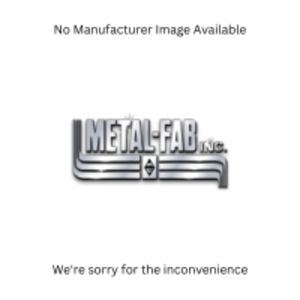 METAL-FAB® 4CGSWHTN Horizontal Drain Section