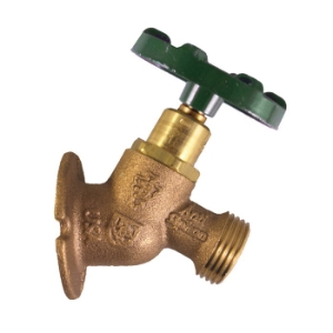 Arrowhead Brass 265LF Heavy Duty Sillcock, 1/2 x 3/4 in Nominal, FNPT x Hose End Style, Red Brass Body, Handle Actuator