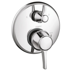 Hansgrohe 04449000 Pressure Balance Trim, 4.5 gpm Shower, Polished Chrome