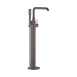 GROHE 23491A0A 23491_A Essence New Freestanding Tub Faucet with Euphoria® Cosmopolitan 1.75 gpm Stick Hand Shower, 1.75 gpm Flow Rate, Hard Graphite, 1 Handle, Residential